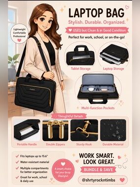 MOSISO Laptop Shoulder Bag
